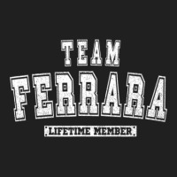 Team Ferrara Lifetime Member Family Last Name Ladies Polo Shirt | Artistshot