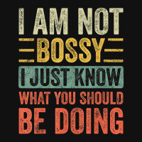 I Am Not Bossy I Just Know What You Should Be Baby Beanies | Artistshot