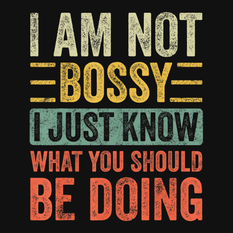 I Am Not Bossy I Just Know What You Should Be Baby Beanies | Artistshot