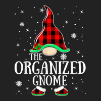 Organized Gnome Buffalo Plaid Matching Family Christmas T Shirt Backpack | Artistshot