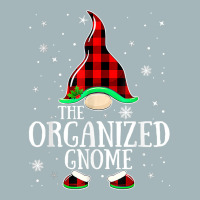 Organized Gnome Buffalo Plaid Matching Family Christmas T Shirt Unisex Sherpa-lined Denim Jacket | Artistshot