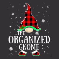 Organized Gnome Buffalo Plaid Matching Family Christmas T Shirt Vintage Hoodie | Artistshot