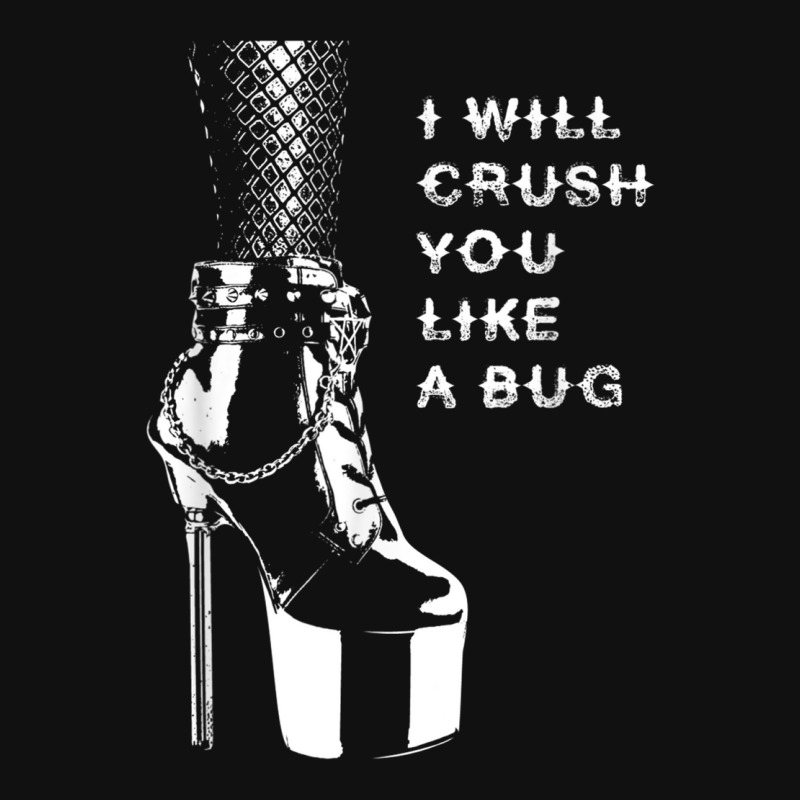 I Will Crush You Like A Bug High Heels & Fishnets Dominatrix Graphic Youth T-shirt by VirginiaLynetteScott | Artistshot