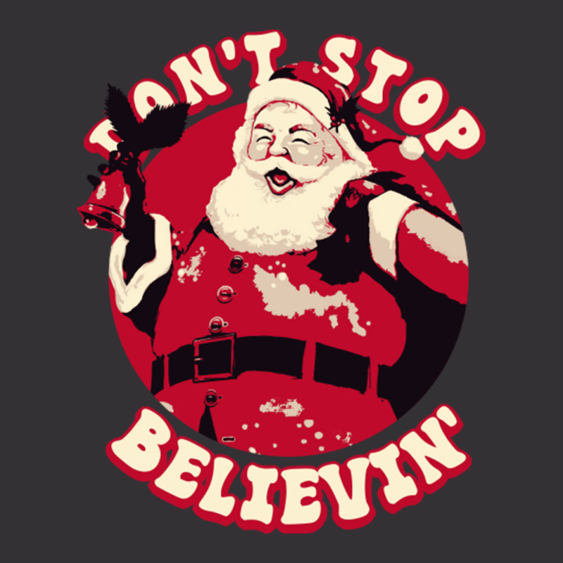 Christmas Don't Stop Believing Vintage Hoodie | Artistshot