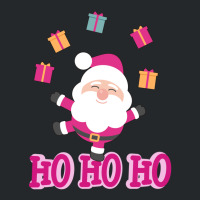 Christmas Pink Santa Crewneck Sweatshirt | Artistshot