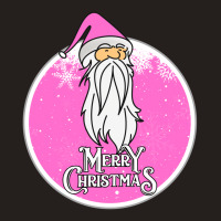 Christmas Retro Vintage Pink Santa Claus Crismas Tank Top | Artistshot