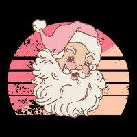 Christmas Retro Vintage Pink Santa Claus Zipper Hoodie | Artistshot