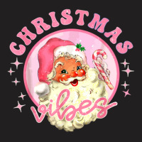 Christmas Retro Vintage Pink T-shirt | Artistshot