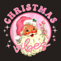 Christmas Retro Vintage Pink Tank Top | Artistshot