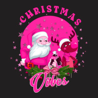 Vintage Santa Christmas Vibes T-shirt | Artistshot