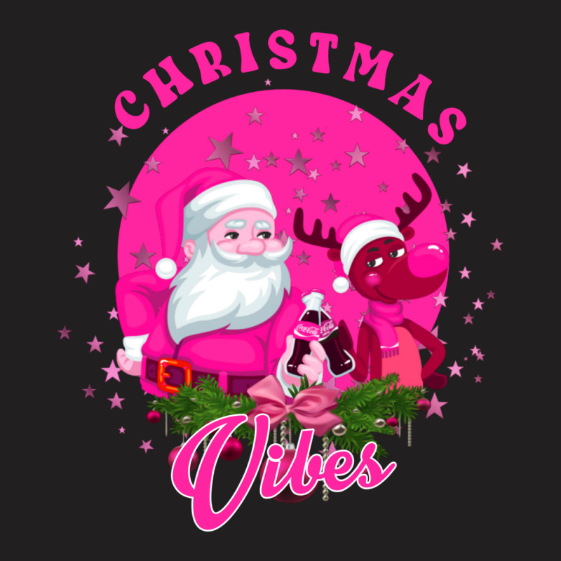 Vintage Santa Christmas Vibes T-shirt | Artistshot