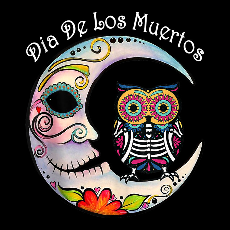 Owl & Moon Sugar Skull Mexico Calavera Day Of The Dead Tank Top Youth Jogger by tamkyfashions | Artistshot