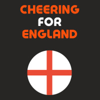 Cheering For England Ladies Fitted T-shirt | Artistshot