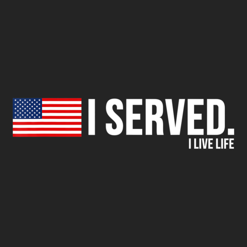 I Served Tees Veteran Us National Flag 3/4 Sleeve Shirt by yumgaugeteuda | Artistshot