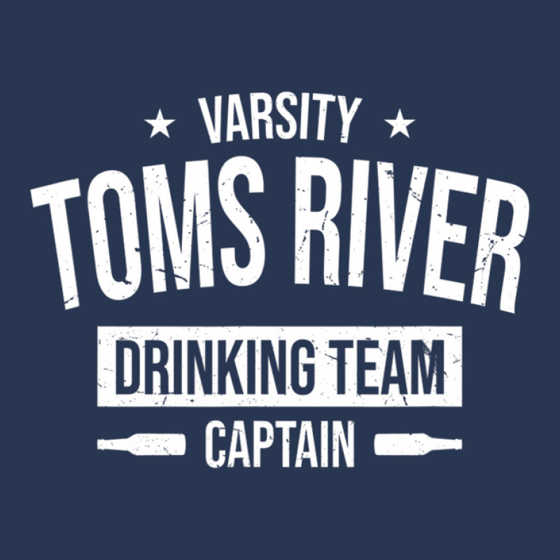 Toms River Drinking Team Captain New Jersey Beer Lover Nj Ladies Denim Jacket by nahodsehidav | Artistshot