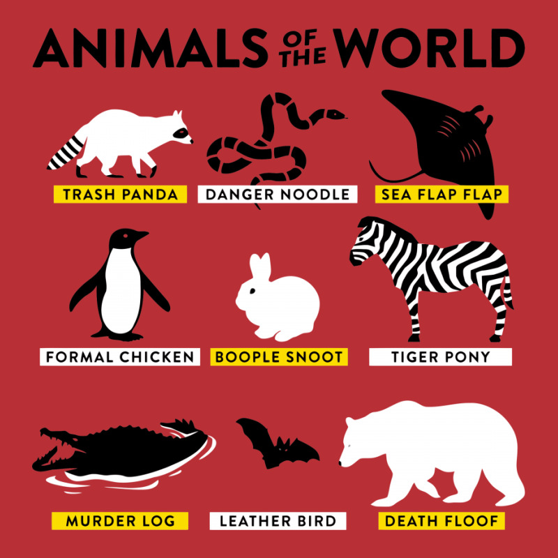 Animals Of The World T-shirt | Artistshot