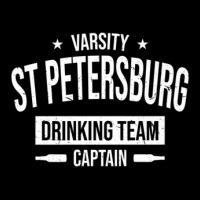 St Petersburg Drinking Team Captain Florida Beer Lover Fl Adjustable Cap | Artistshot