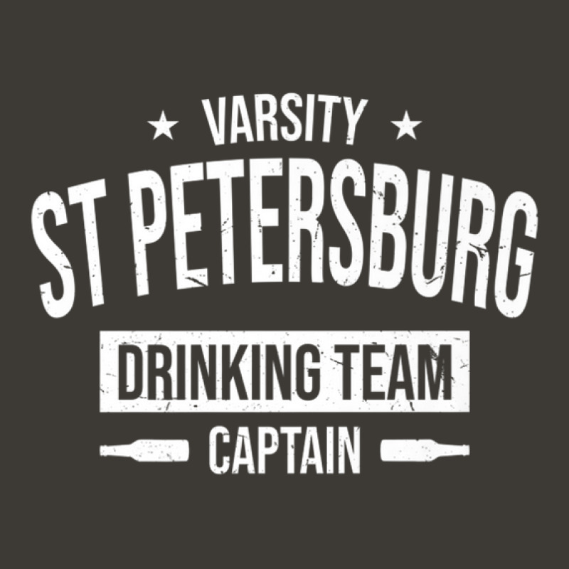 St Petersburg Drinking Team Captain Florida Beer Lover Fl Bucket Hat by nahodsehidav | Artistshot