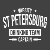 St Petersburg Drinking Team Captain Florida Beer Lover Fl Vintage T-shirt | Artistshot