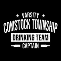 Comstock Township Drinking Team Captain Michigan Beer Lover Pocket T-shirt | Artistshot