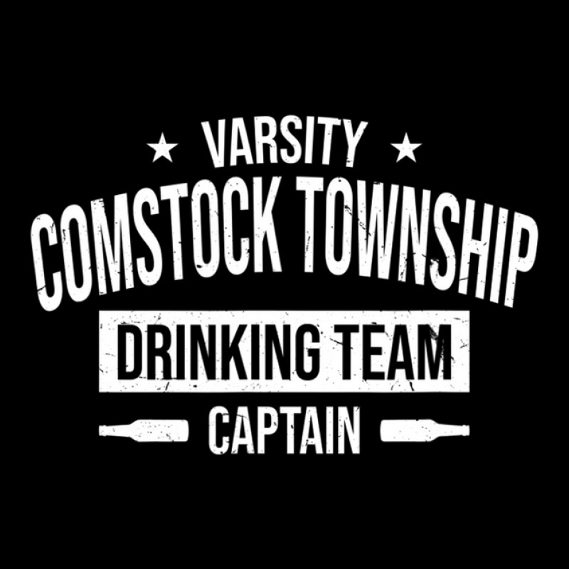 Comstock Township Drinking Team Captain Michigan Beer Lover Pocket T-Shirt by nahodsehidav | Artistshot