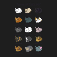 The Types Of Cat Loaf Classic T-shirt | Artistshot