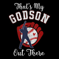 That's My Godson Out There Baseball Tee Ball Godparent Tank Top Toddler Sweatshirt | Artistshot