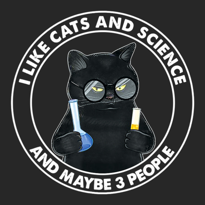 I Like Cats And Science And Maybe 3 People Men's T-shirt Pajama Set by femalesbaubles | Artistshot