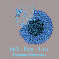 Sunflower Faith Hope Love Diabetes Awareness Diabetic Gifts Long Sleev Vintage Hoodie | Artistshot