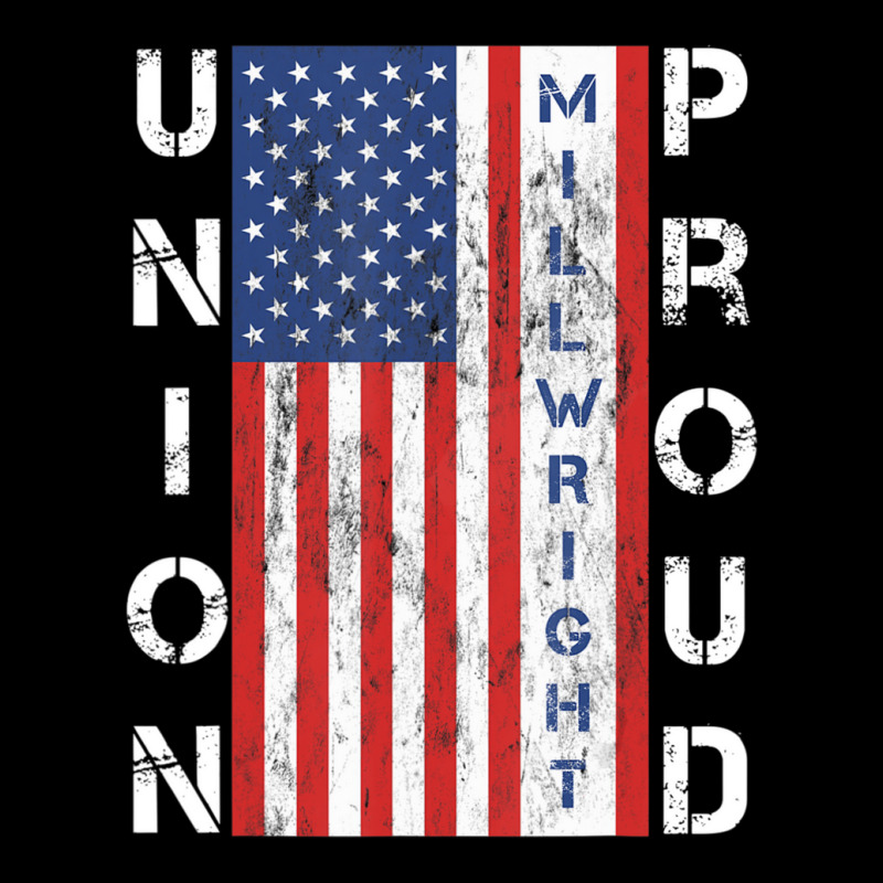 Union Proud American Flag Millwright Youth Hoodie by bummercaught | Artistshot