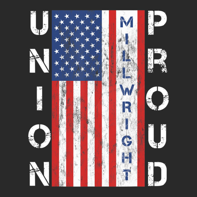 Union Proud American Flag Millwright Toddler T-shirt by bummercaught | Artistshot