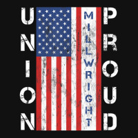 Union Proud American Flag Millwright Baby Bibs | Artistshot