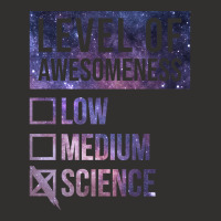 Funny Level Of Awesomeness Low Medium Gift Science Sciences Scientist Champion Hoodie | Artistshot