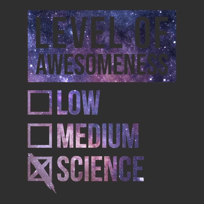 Funny Level Of Awesomeness Low Medium Gift Science Sciences Scientist Champion Hoodie by poppyallen | Artistshot