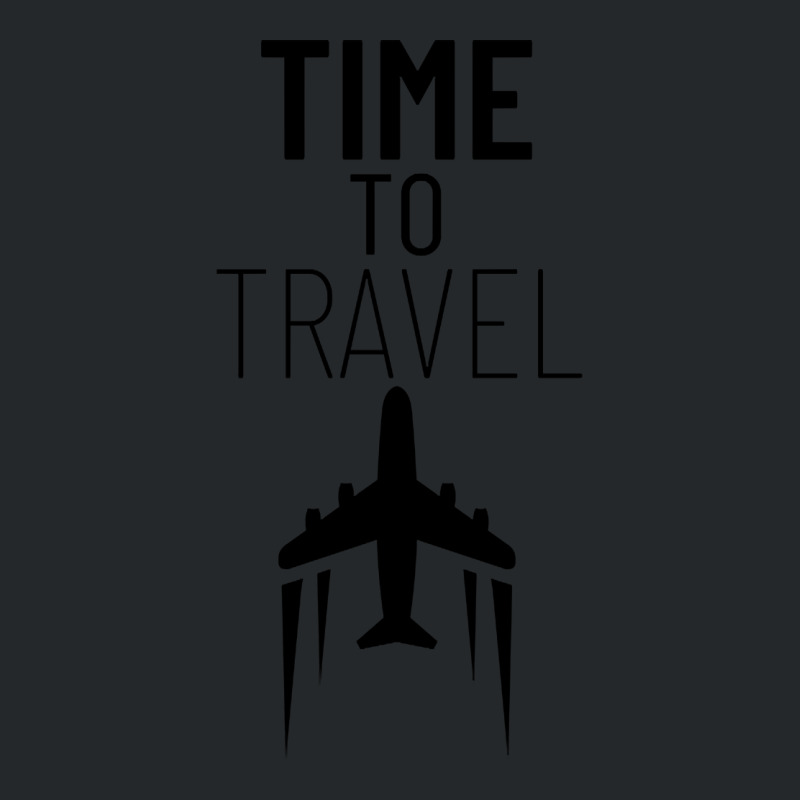 Time To Travel - Plane (2) Crewneck Sweatshirt | Artistshot