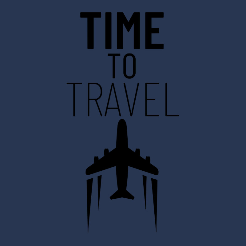 Time To Travel - Plane (2) Men Denim Jacket | Artistshot