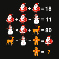 Mathematical Equations Quiz Funny Math Teacher Christmas T Shirt Scorecard Crop Tee | Artistshot