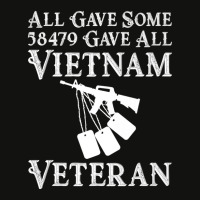 Vietnam Veteran 58479 Gave All Tees Soldiers Men Women Scorecard Crop Tee | Artistshot