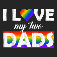 I Love My Two Dads Tshirt Lgbt Pride Shirt Unisex Hoodie | Artistshot