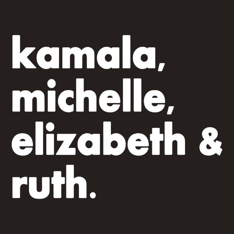 Kamala Michelle Rbg Elizabeth Ruth Tank Top | Artistshot