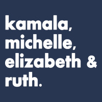 Kamala Michelle Rbg Elizabeth Ruth Men Denim Jacket | Artistshot