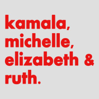 Kamala Michelle Rbg Elizabeth Ruth V-neck Tee | Artistshot