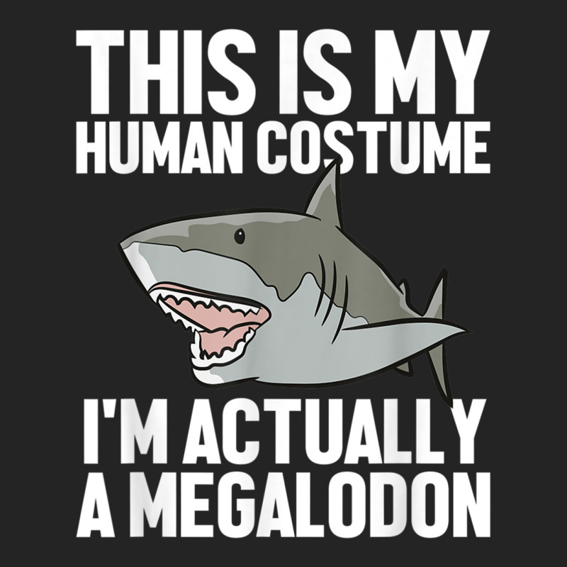 Megalodon Shark Gift Megaladon Alive I'm Really A Megalon 3/4 Sleeve Shirt by MalcolmJCausby | Artistshot