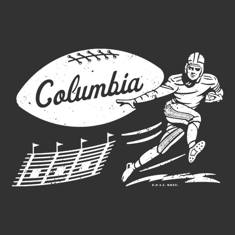 Vintage College Football - Columbia Lions (white Columbia Wordmark) Baby Bodysuit by bummercaught | Artistshot