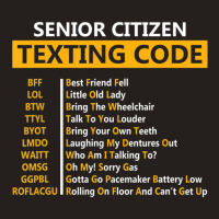 Senior Citizens Texting Code For Grandpa Tank Top | Artistshot