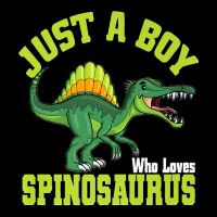 Just A Boy Who Loves Spinosaurus I Kids I Toddler Dinosaur Premium Men's Long Sleeve Pajama Set | Artistshot