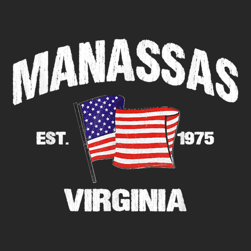 Manassas Virginia Va Usa Stars & Stripes Vintage Style Men's T-shirt Pajama Set by JilmarM.Perez | Artistshot