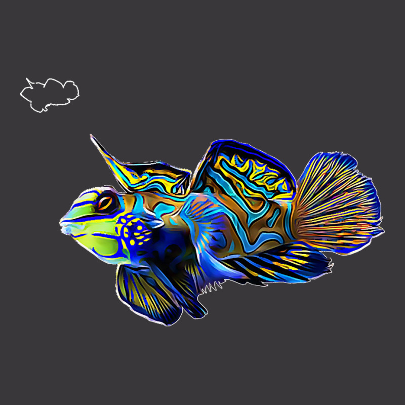 Mandarin Goby Dragonet Saltwater Reef Aquarium Fish Tank Premium Ladies Curvy T-Shirt by JilmarM.Perez | Artistshot