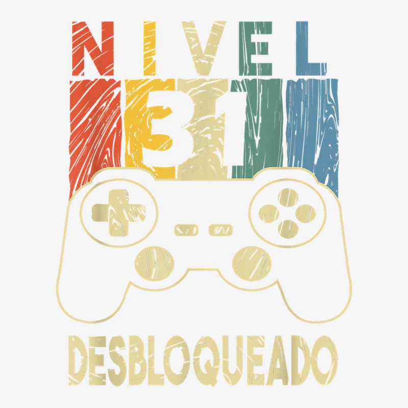 Nivel 31 Desbloqueado Gamer 31 Años T Shirt Adjustable Cap by chipbeltzox | Artistshot