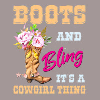 Womens Girls Boots & Bling Its A Cowgirl Thing Cute Cowgirl Vintage Short | Artistshot